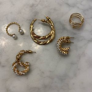 Gold jewelry from SHEIN